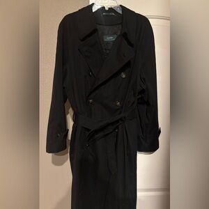 Lauren Ralph Lauren Classic Black Trench Coat